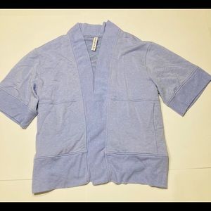 Athleta heather blue lotus wrap size small/ medium